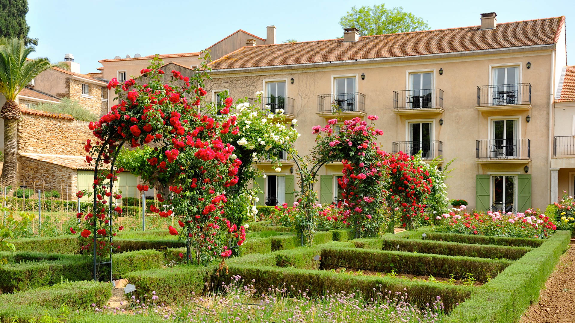 Le jardin du Chateau de Valmer