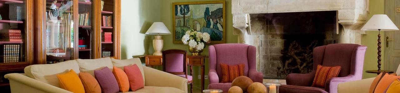 salon vintage colore hotel luxe cote d azure var saint topez chateau valmer